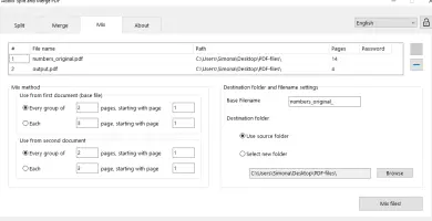 Adolix Split and Merge PDF screenshot 3