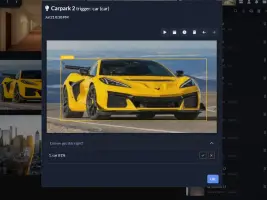 AI object recognition with learning feedback system