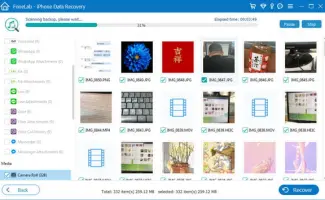 Scan iTunes Backup