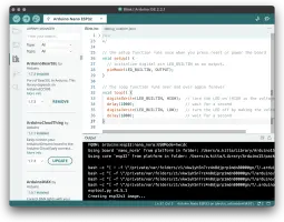 Arduino IDE screenshot 1