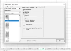 ASAP Utilities screenshot 2