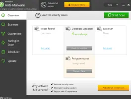 Auslogics Anti-Malware screenshot 1