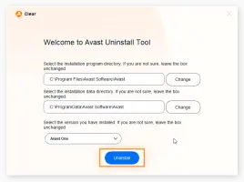 Avast Clear screenshot 1
