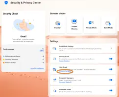 Avast Secure Browser screenshot 2