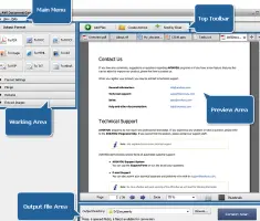 AVS Document Converter main window