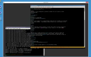Cygwin screenshot 2