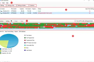 Disk SpeedUp screenshot 1