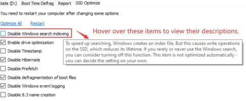 Disk SpeedUp screenshot 4