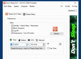 Shutdown, Standby, Hibernate, Turn Off and Restart blocker!