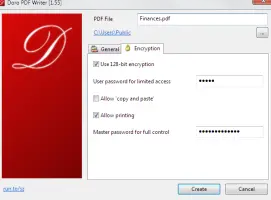 Doro PDF Writer screenshot 1