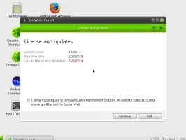 Dr.Web Live Disk screenshot 4