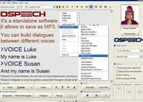 DSpeech screenshot 2