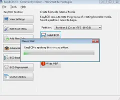 EasyBCD screenshot 2