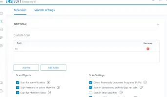 Emsisoft Emergency Kit screenshot 4