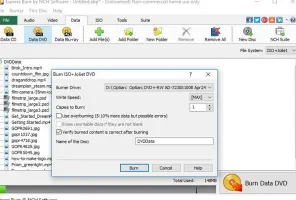 Express Burn CD and DVD Burner screenshot 1