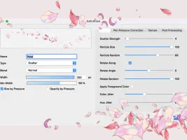 Flexible to customize brushes.