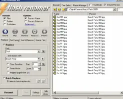 Flash Renamer screenshot 1
