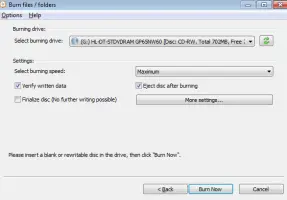 Free Any Burn screenshot 4