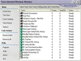 Free Internet Window Washer screenshot 1