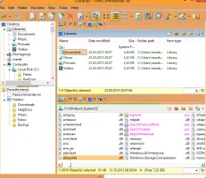 freeCommander screenshot 1