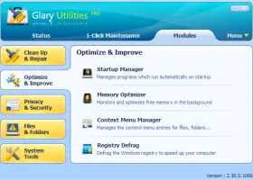 Glary Utilities Pro screenshot 3