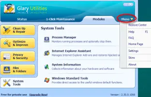 Glary Utilities screenshot 3