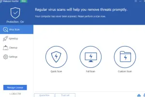 Glarysoft Malware Hunter