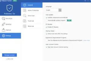 Glarysoft Malware Hunter