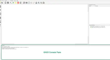 GNS3 screenshot 4