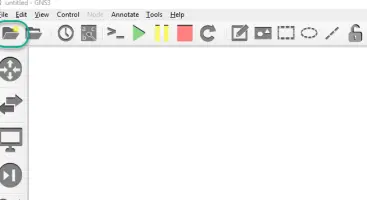 GNS3 screenshot 5