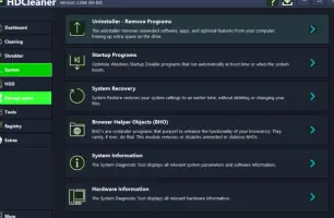 HDCleaner screenshot 3