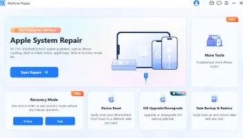 open imyfone fixppo full interface
