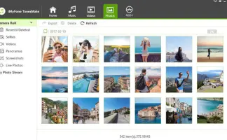 Screenshots of TunesMate