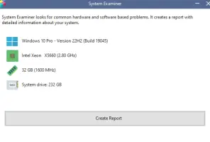 jv16 PowerTools Tool System Examiner screenshot