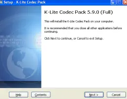 K-Lite Codec Pack Full screenshot 1