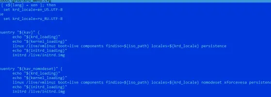 Kaspersky Rescue Disk screenshot 2