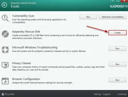 Kaspersky Rescue Disk screenshot 3