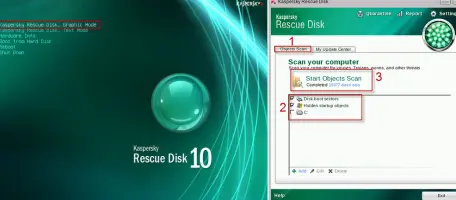 Kaspersky Rescue Disk screenshot 5