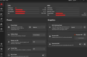 Lenovo Legion Toolkit screenshot 1