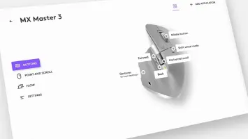 Logi Options+: MX Master 3 button assignments in Logi Options+