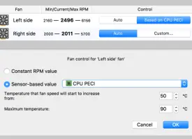CrystalIDEA Macs Fan Control