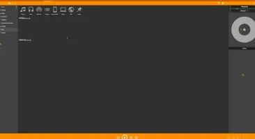 MediaMonkey: Media library window with navigation pane and playback controls