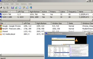 MultiMonitorTool screenshot 2