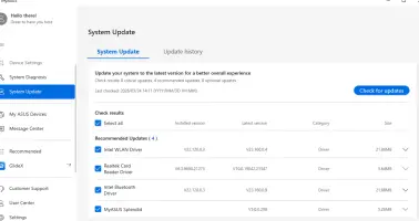 MyASUS screenshot 4