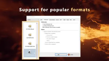 nero burning rom to support formats