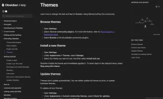 Example of Obsidian Help site powered by Obsidian Publish