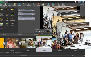 PhotoStage photo slideshow transitions and effects screenshot