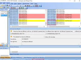 PilotEdit: Side-by-side file comparison with highlighted differences