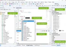 CSS editor screenshot