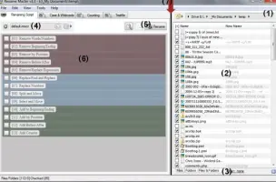 Rename Master: Rename Master showing file list and batch renaming operations